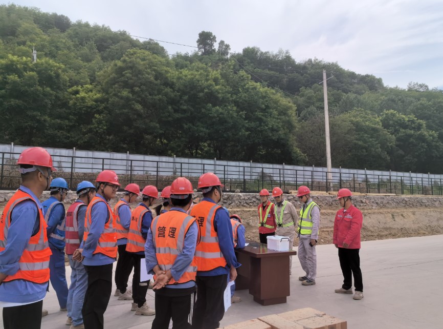 樹立企業(yè)安全形象，促進安全文明生產(chǎn)--靈臺項目5月份簡報